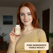 Just Plant Ginseng Dietary Herbal Supplement – 90 Vegan Capsules, 750 mg