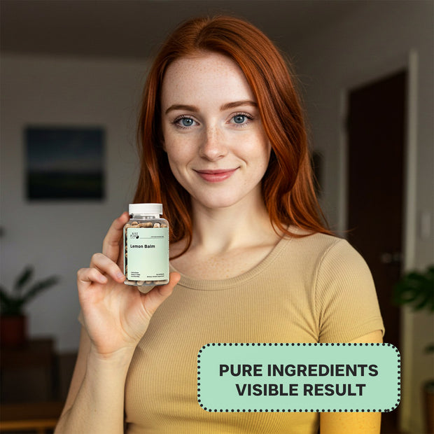 Just Plant Lemon Balm – 90 Vegan Capsules, 750 mg