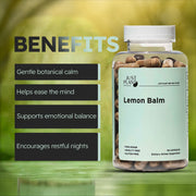 Just Plant Lemon Balm – 90 Vegan Capsules, 750 mg