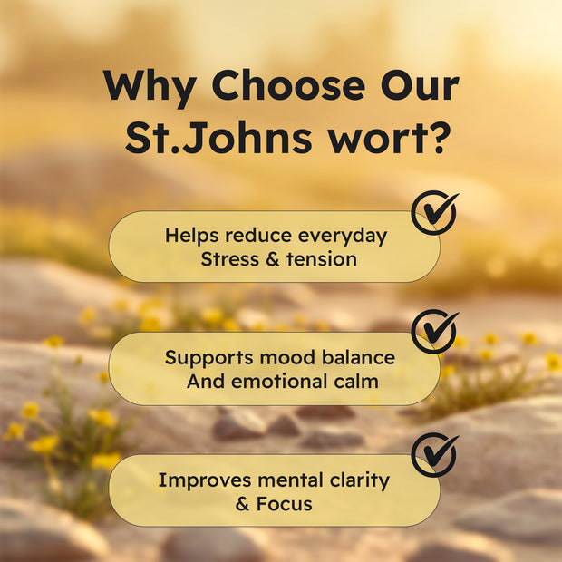 Just Plant St. John’s Wort – 90 Vegan Capsules, 750 mg